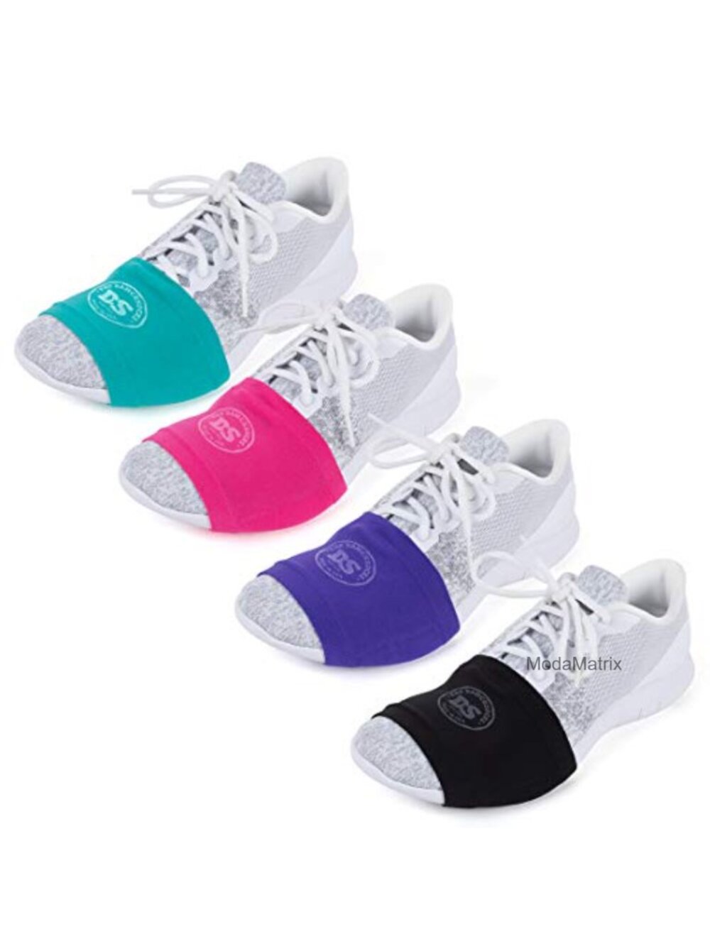 Over Sneaker Dance Socks Made in USA Dance Fitness Sock 4 Pair